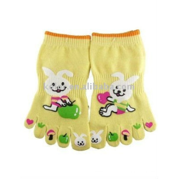 Children's cute toe socks